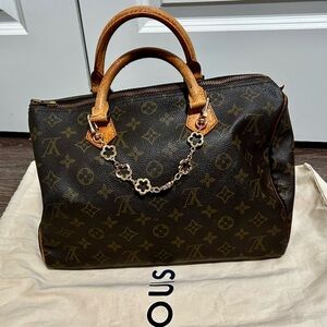 AUTHENTIC Vintage Louis Vuitton Monogram Speedy 30